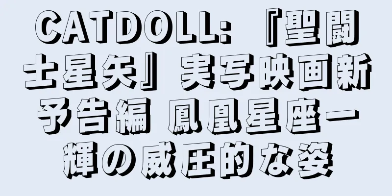 CATDOLL: 『聖闘士星矢』実写映画新予告編 鳳凰星座一輝の威圧的な姿