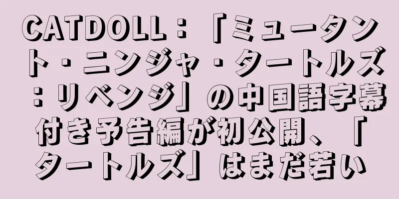 CATDOLL：「ミュータント・ニンジャ・タートルズ：リベンジ」の中国語字幕付き予告編が初公開、「タートルズ」はまだ若い