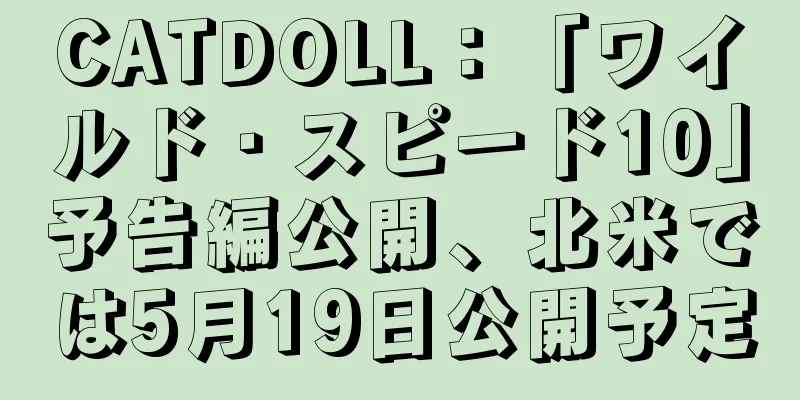 CATDOLL：「ワイルド・スピード10」予告編公開、北米では5月19日公開予定