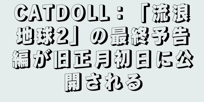 CATDOLL：「流浪地球2」の最終予告編が旧正月初日に公開される