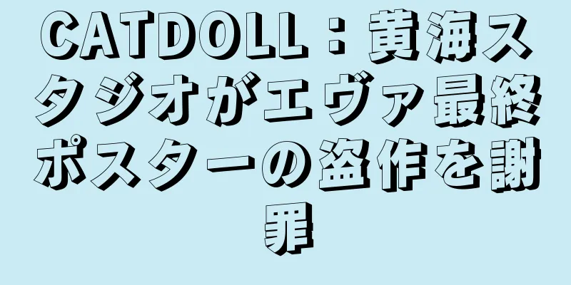 CATDOLL：黄海スタジオがエヴァ最終ポスターの盗作を謝罪