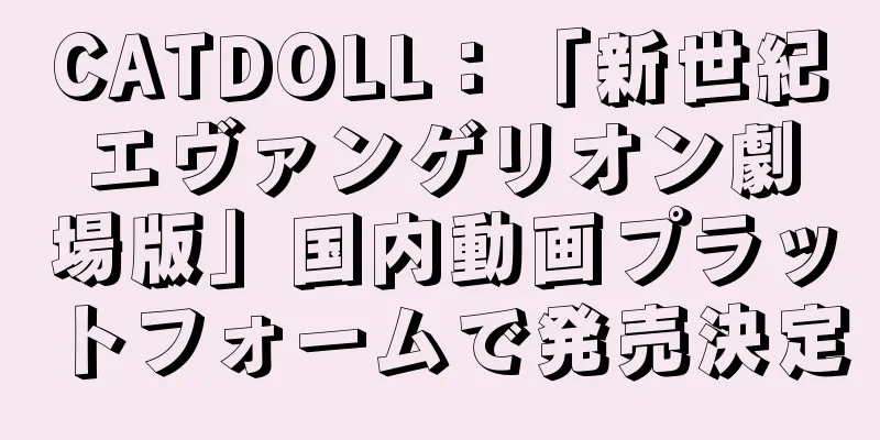 CATDOLL：「新世紀エヴァンゲリオン劇場版」国内動画プラットフォームで発売決定