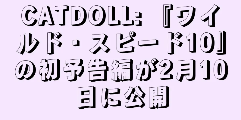 CATDOLL: 『ワイルド・スピード10』の初予告編が2月10日に公開