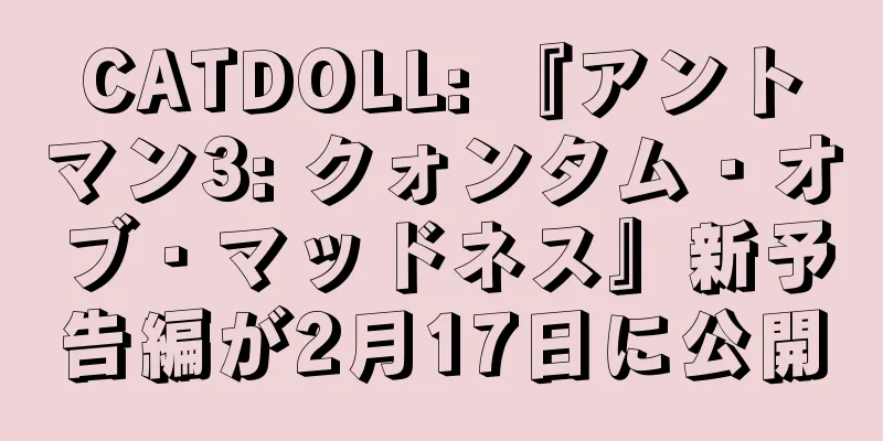 CATDOLL: 『アントマン3: クォンタム・オブ・マッドネス』新予告編が2月17日に公開