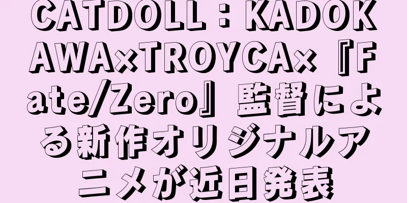 CATDOLL：KADOKAWA×TROYCA×『Fate/Zero』監督による新作オリジナルアニメが近日発表