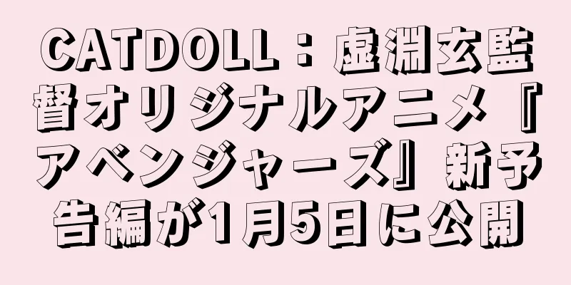 CATDOLL：虚淵玄監督オリジナルアニメ『アベンジャーズ』新予告編が1月5日に公開
