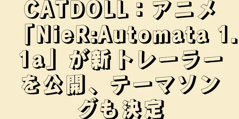 CATDOLL：アニメ「NieR:Automata 1.1a」が新トレーラーを公開、テーマソングも決定