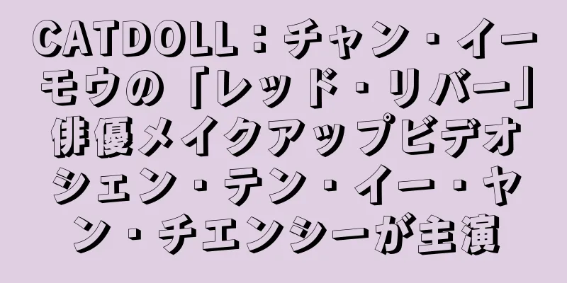 CATDOLL：チャン・イーモウの「レッド・リバー」俳優メイクアップビデオシェン・テン・イー・ヤン・チエンシーが主演