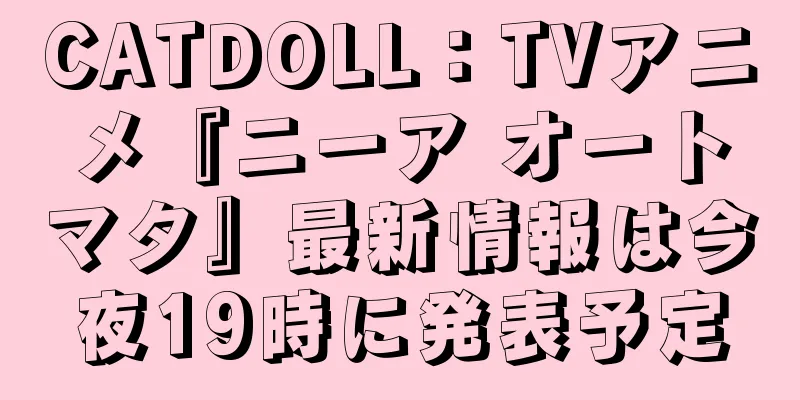 CATDOLL：TVアニメ『ニーア オートマタ』最新情報は今夜19時に発表予定