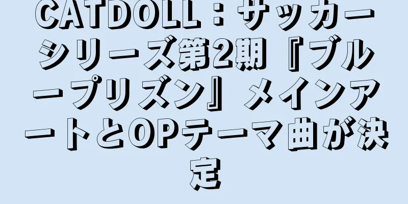 CATDOLL：サッカーシリーズ第2期『ブループリズン』メインアートとOPテーマ曲が決定