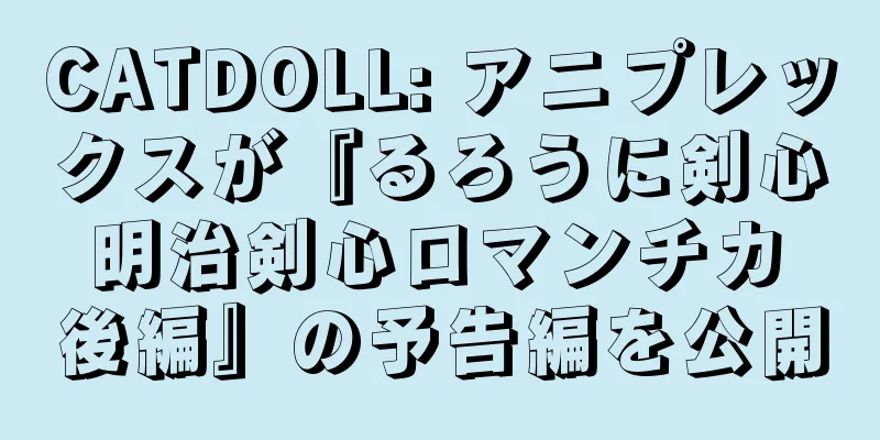 CATDOLL: アニプレックスが『るろうに剣心 明治剣心ロマンチカ 後編』の予告編を公開