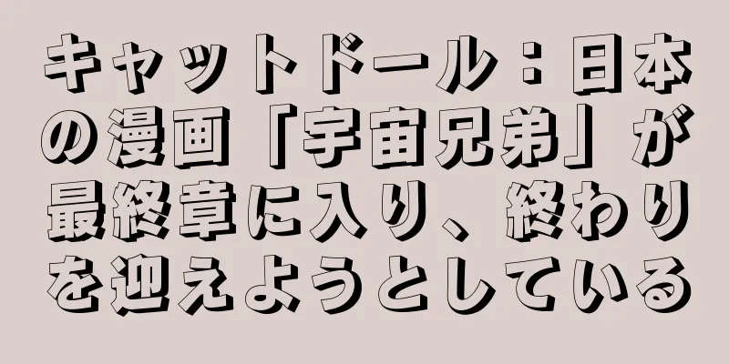 キャットドール：日本の漫画「宇宙兄弟」が最終章に入り、終わりを迎えようとしている
