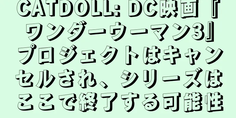 CATDOLL: DC映画『ワンダーウーマン3』プロジェクトはキャンセルされ、シリーズはここで終了する可能性