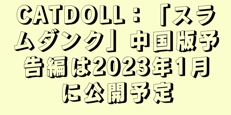 CATDOLL：「スラムダンク」中国版予告編は2023年1月に公開予定