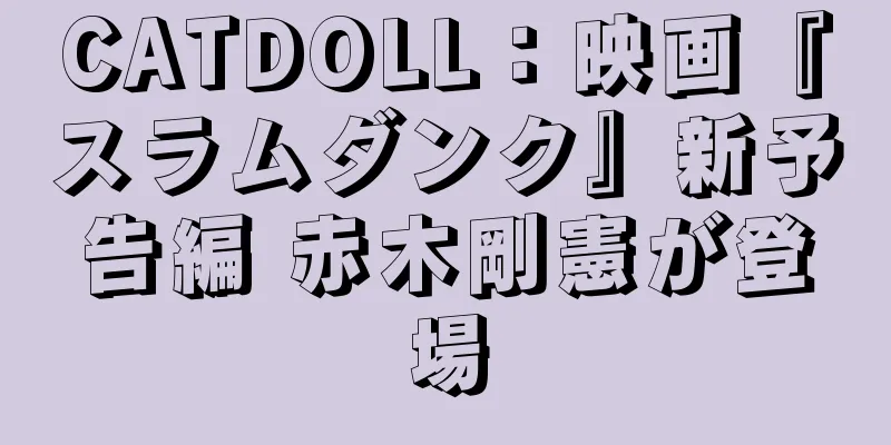 CATDOLL：映画『スラムダンク』新予告編 赤木剛憲が登場