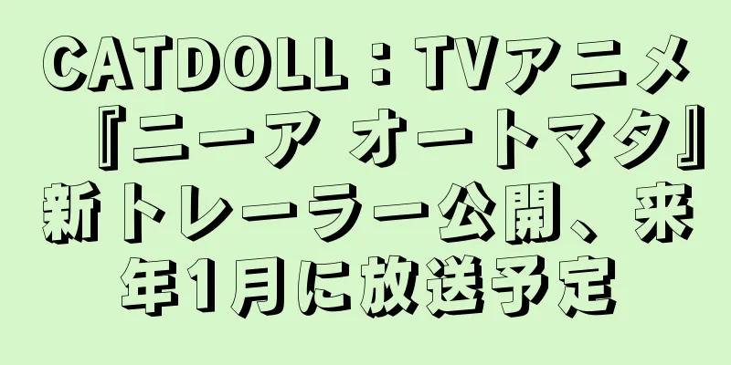 CATDOLL：TVアニメ『ニーア オートマタ』新トレーラー公開、来年1月に放送予定