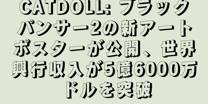CATDOLL: ブラックパンサー2の新アートポスターが公開、世界興行収入が5億6000万ドルを突破