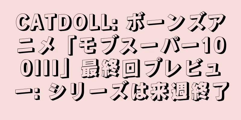 CATDOLL: ボーンズアニメ「モブスーパー100III」最終回プレビュー: シリーズは来週終了