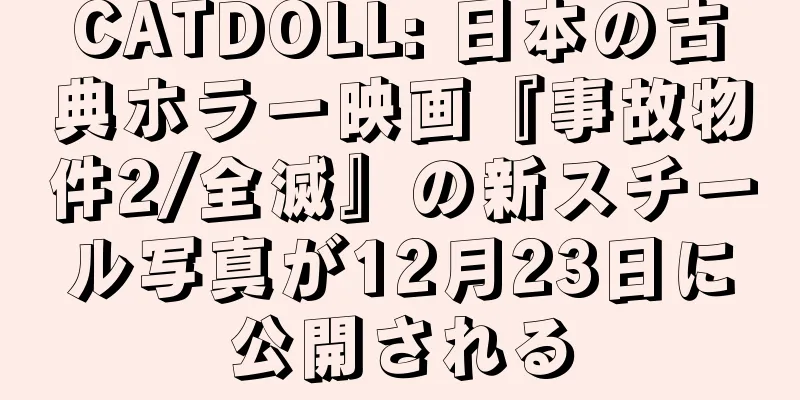 CATDOLL: 日本の古典ホラー映画『事故物件2/全滅』の新スチール写真が12月23日に公開される