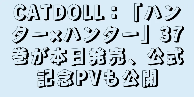 CATDOLL：「ハンター×ハンター」37巻が本日発売、公式記念PVも公開