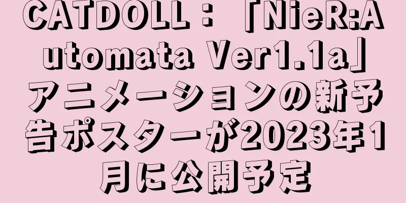 CATDOLL：「NieR:Automata Ver1.1a」アニメーションの新予告ポスターが2023年1月に公開予定