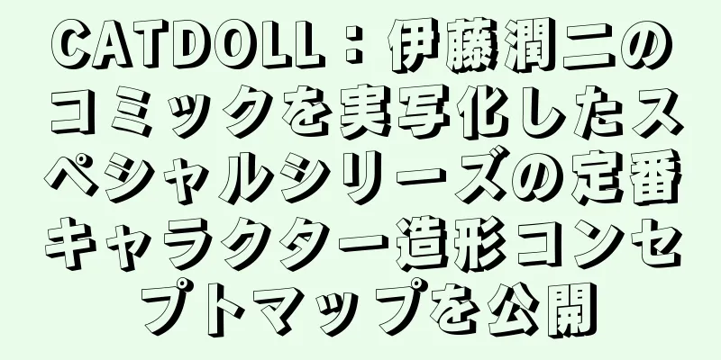 CATDOLL：伊藤潤二のコミックを実写化したスペシャルシリーズの定番キャラクター造形コンセプトマップを公開
