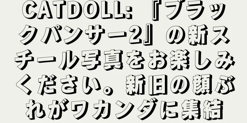 CATDOLL: 『ブラックパンサー2』の新スチール写真をお楽しみください。新旧の顔ぶれがワカンダに集結