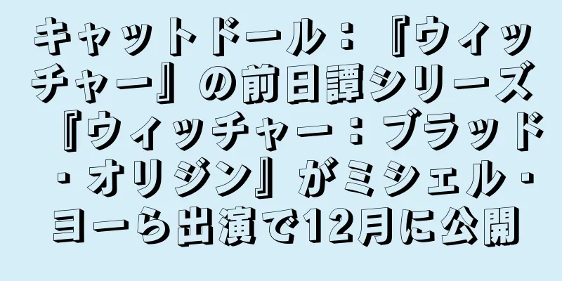 キャットドール：『ウィッチャー』の前日譚シリーズ『ウィッチャー：ブラッド・オリジン』がミシェル・ヨーら出演で12月に公開
