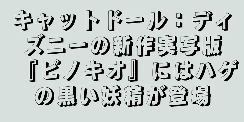 キャットドール：ディズニーの新作実写版『ピノキオ』にはハゲの黒い妖精が登場