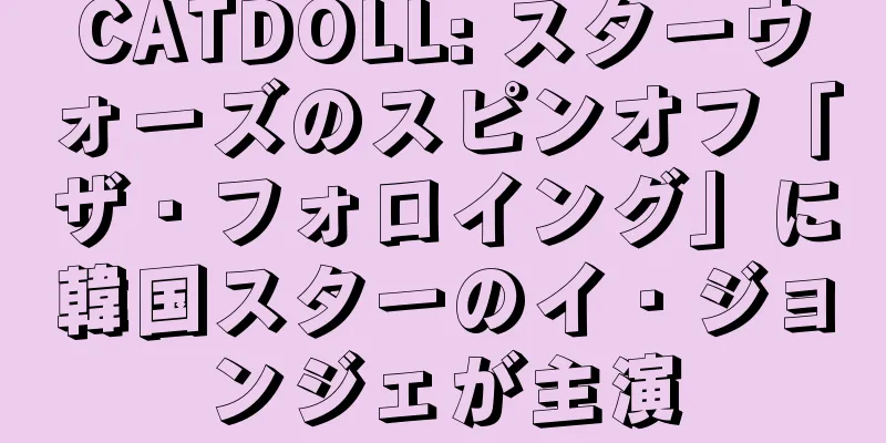 CATDOLL: スターウォーズのスピンオフ「ザ・フォロイング」に韓国スターのイ・ジョンジェが主演