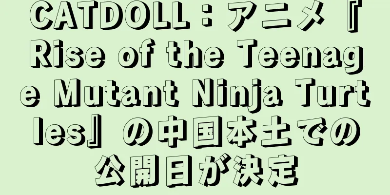 CATDOLL：アニメ『Rise of the Teenage Mutant Ninja Turtles』の中国本土での公開日が決定