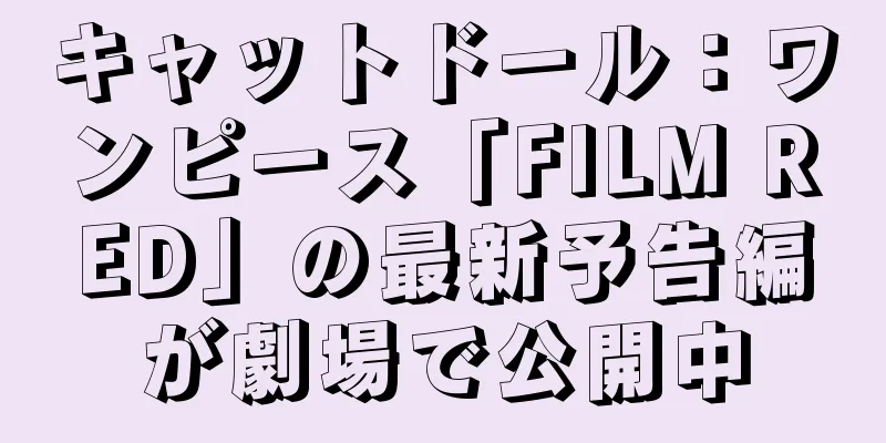キャットドール：ワンピース「FILM RED」の最新予告編が劇場で公開中