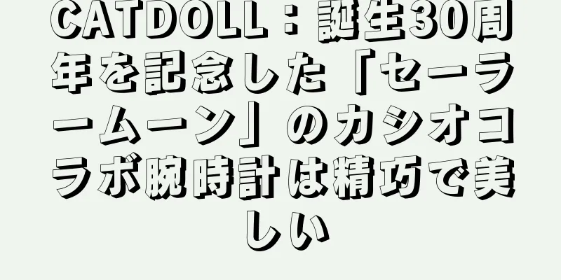 CATDOLL：誕生30周年を記念した「セーラームーン」のカシオコラボ腕時計は精巧で美しい