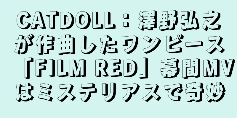 CATDOLL：澤野弘之が作曲したワンピース「FILM RED」幕間MVはミステリアスで奇妙
