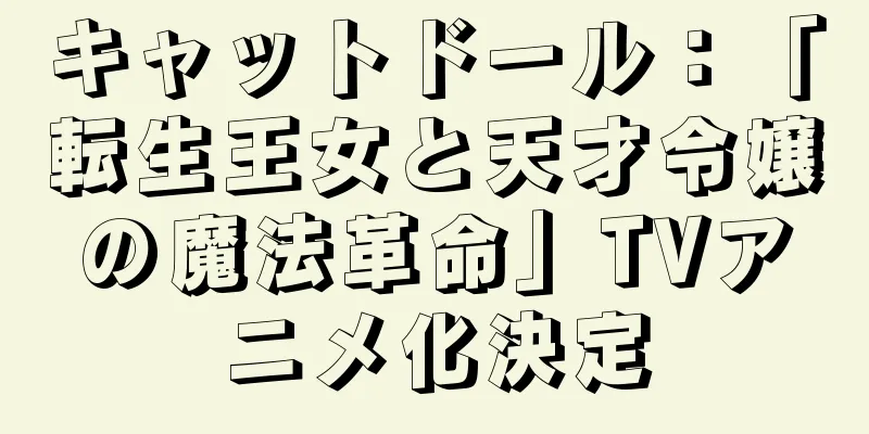 キャットドール：「転生王女と天才令嬢の魔法革命」TVアニメ化決定