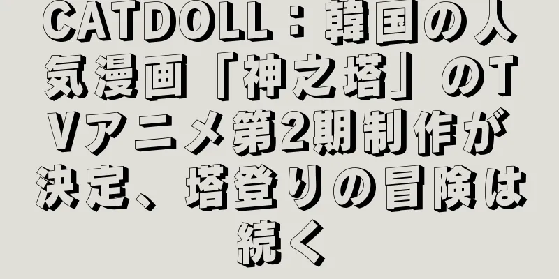 CATDOLL：韓国の人気漫画「神之塔」のTVアニメ第2期制作が決定、塔登りの冒険は続く