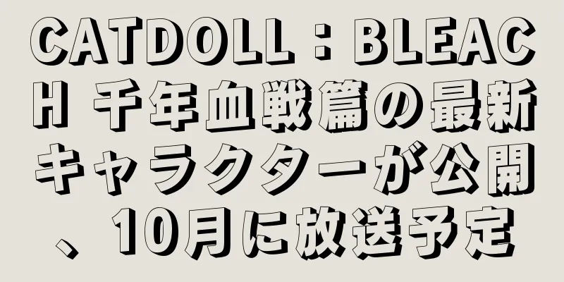 CATDOLL：BLEACH 千年血戦篇の最新キャラクターが公開、10月に放送予定