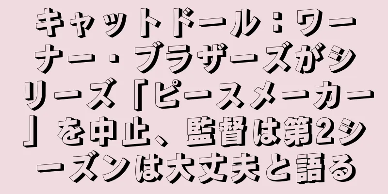 キャットドール：ワーナー・ブラザーズがシリーズ「ピースメーカー」を中止、監督は第2シーズンは大丈夫と語る