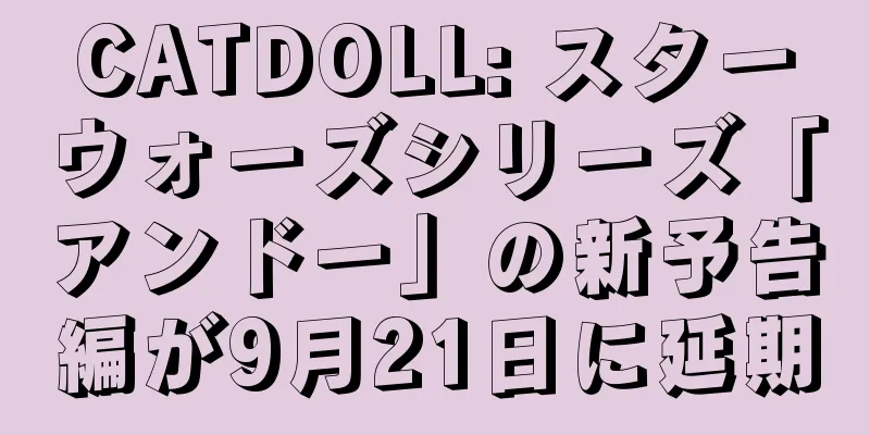CATDOLL: スターウォーズシリーズ「アンドー」の新予告編が9月21日に延期