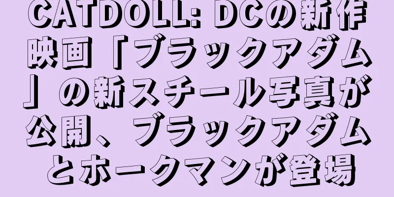 CATDOLL: DCの新作映画「ブラックアダム」の新スチール写真が公開、ブラックアダムとホークマンが登場