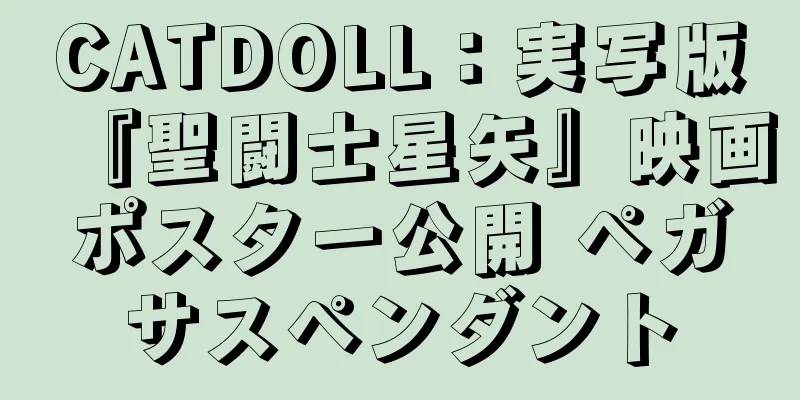 CATDOLL：実写版『聖闘士星矢』映画ポスター公開 ペガサスペンダント