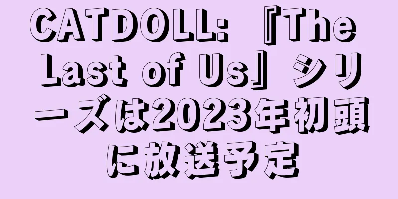 CATDOLL: 『The Last of Us』シリーズは2023年初頭に放送予定