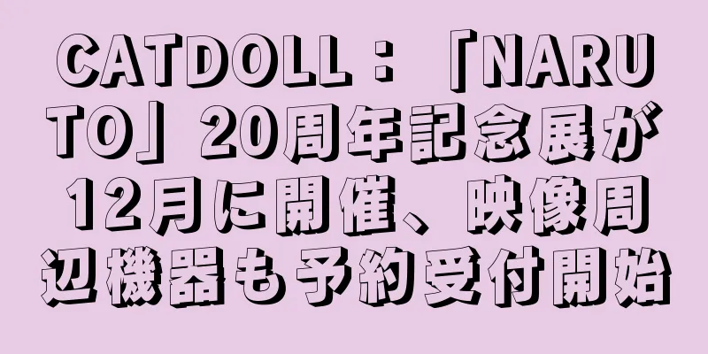 CATDOLL：「NARUTO」20周年記念展が12月に開催、映像周辺機器も予約受付開始