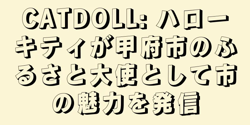 CATDOLL: ハローキティが甲府市のふるさと大使として市の魅力を発信
