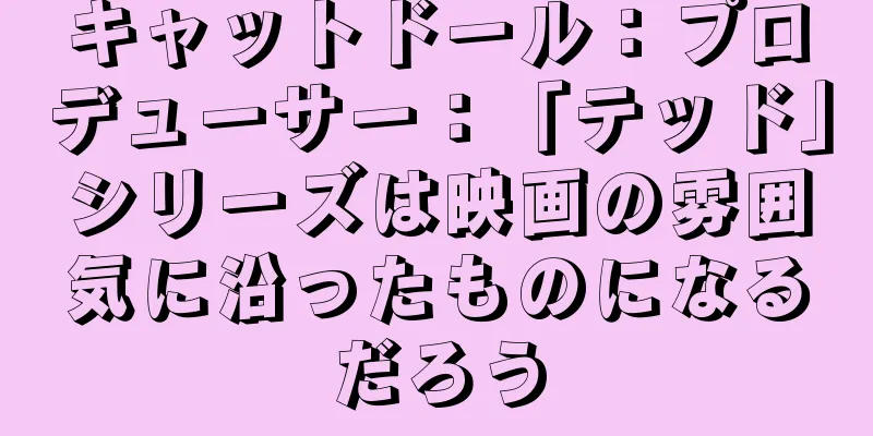 キャットドール：プロデューサー：「テッド」シリーズは映画の雰囲気に沿ったものになるだろう