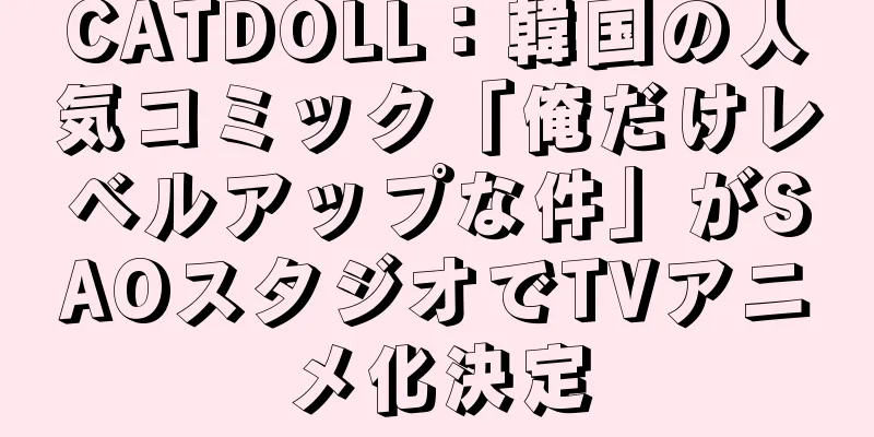 CATDOLL：韓国の人気コミック「俺だけレベルアップな件」がSAOスタジオでTVアニメ化決定
