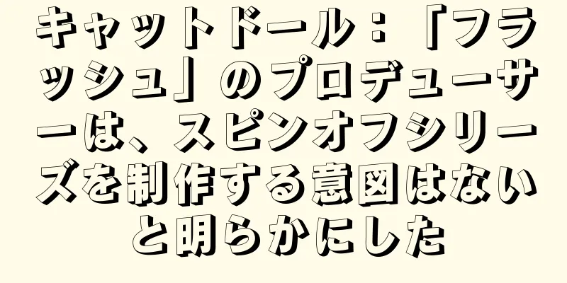 キャットドール：「フラッシュ」のプロデューサーは、スピンオフシリーズを制作する意図はないと明らかにした