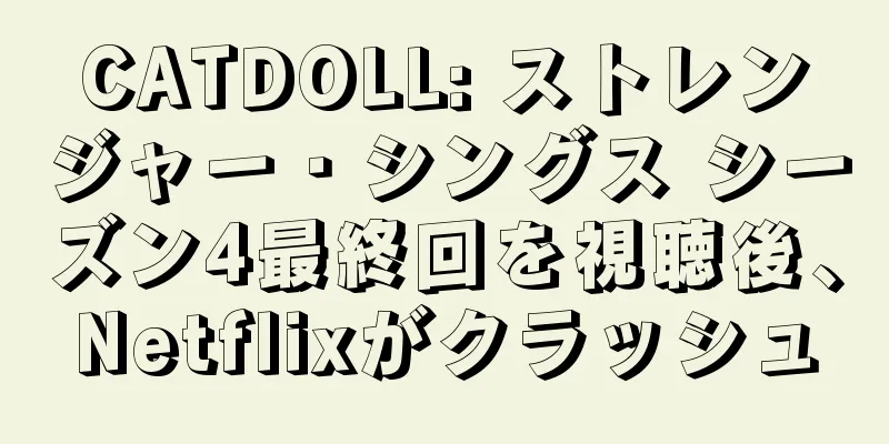 CATDOLL: ストレンジャー・シングス シーズン4最終回を視聴後、Netflixがクラッシュ