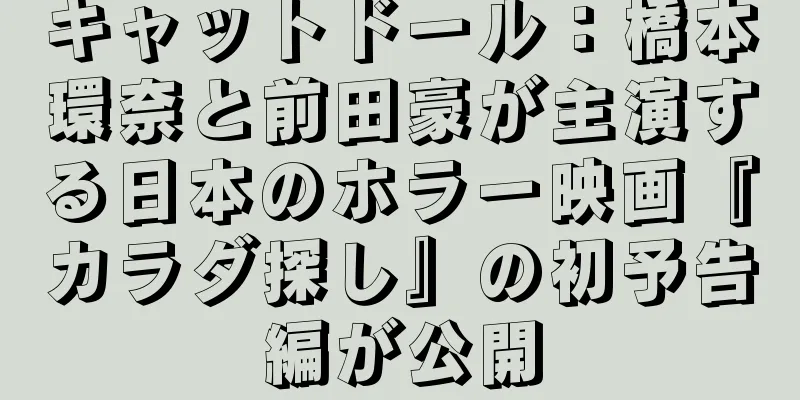 キャットドール：橋本環奈と前田豪が主演する日本のホラー映画『カラダ探し』の初予告編が公開