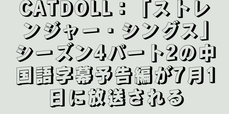 CATDOLL：「ストレンジャー・シングス」シーズン4パート2の中国語字幕予告編が7月1日に放送される